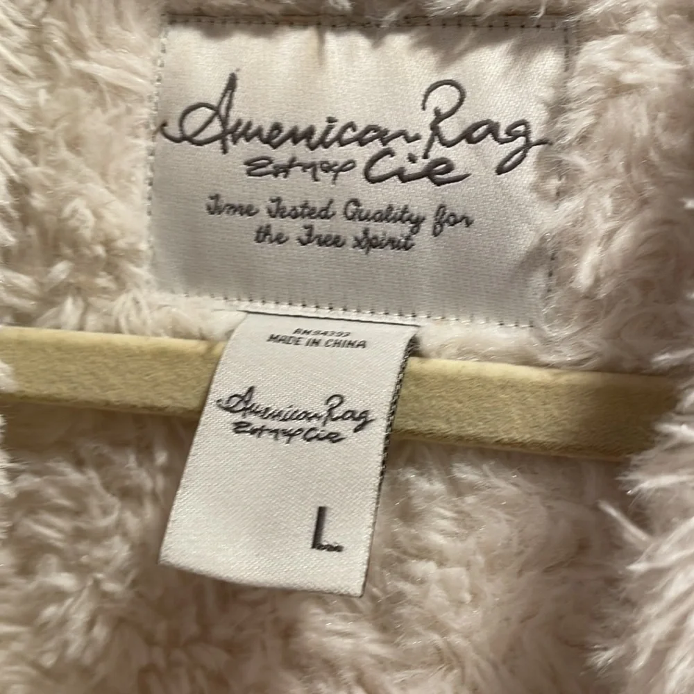 Fuzzy Suede Vest - Picture 3 of 5